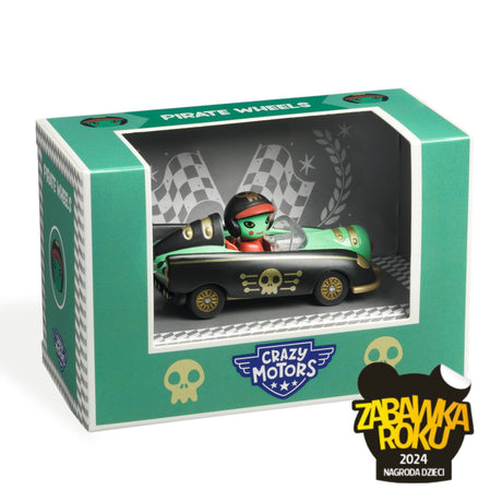 Auto Crazy Motors, model Pirate Wheels, Djeco