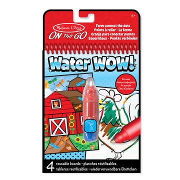 Kolorowanka wodna Water Wow Farma, Połącz kropki, Melissa & Doug