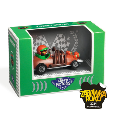 Auto Crazy Motors, model Turbo Spider, Djeco