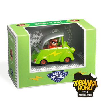 Auto Crazy Motors, model Green Flash, Djeco