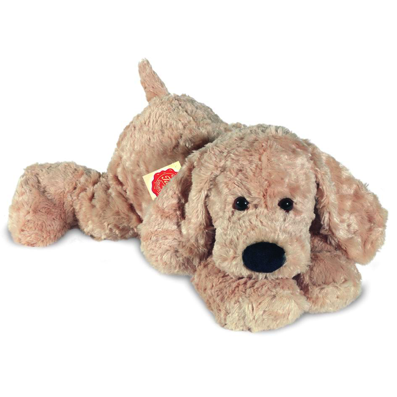 Piesek leżący beżowy, 40cm, Teddy Hermann