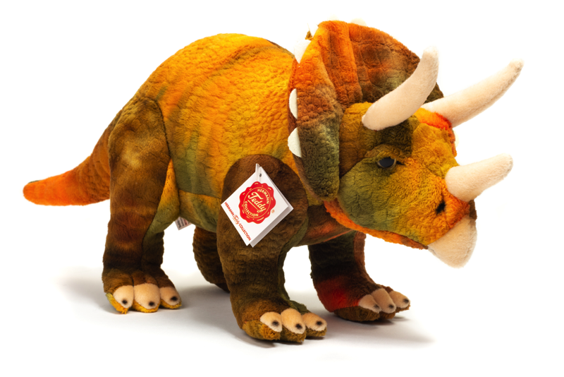 Dinozaur Triceratops 42 cm, Teddy Hermann
