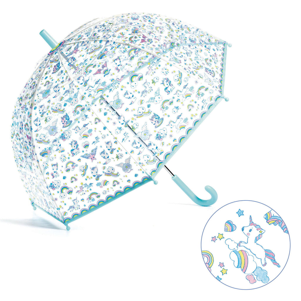 Parasol przeciwdeszczowy Jednorożce, Djeco