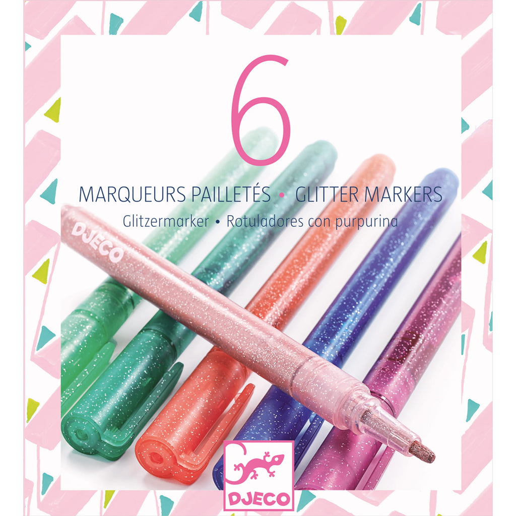 Markery brokatowe Sweet, Djeco