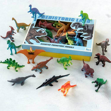 Figurki dinozaurów, 16 sztuk, Rex London