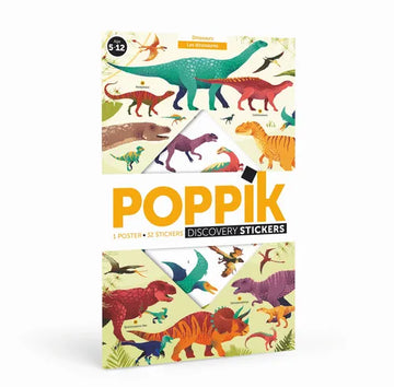 Interaktywny plakat Dinozaury, Poppik
