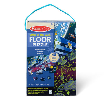 Kosmiczne puzzle świecące w nocy, 48 el., Melissa & Doug