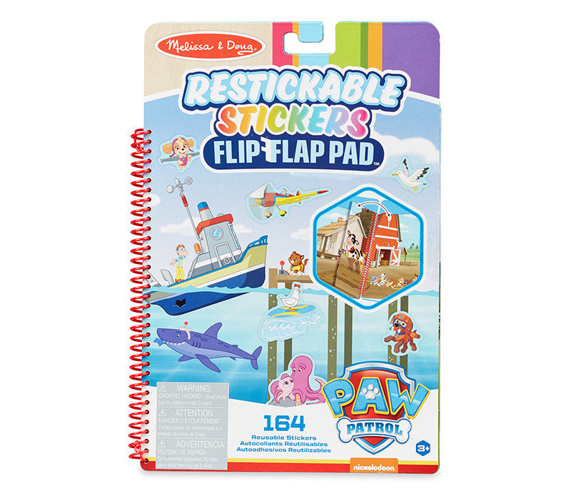 Naklejki wielorazowego użytku Psi Patrol Zatoka Przygód, Melissa & Doug