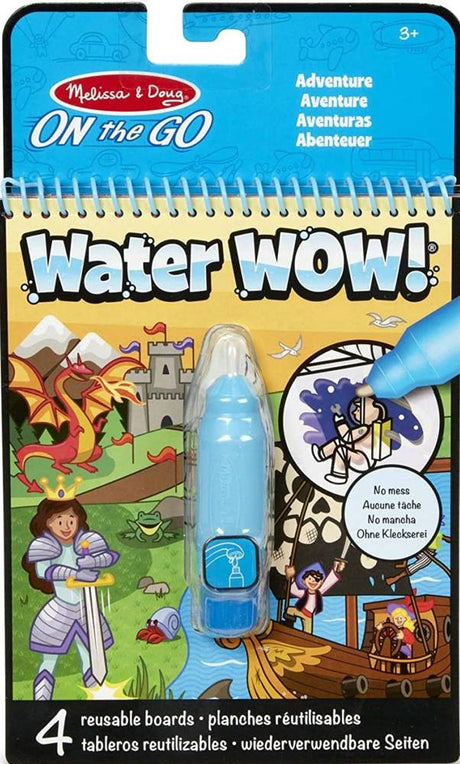 Kolorowanka wodna Water Wow Adventure, Melissa & Doug