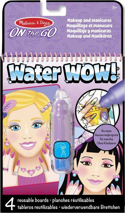 Kolorowanka wodna Water Wow Makeup & Manicures, Melissa & Doug