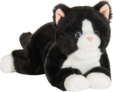 Kot leżący czarny 30 cm, Teddy Hermann