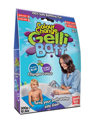 Magiczny proszek do kąpieli Gelli Baff Colour Change błękitny, Zimply Kids