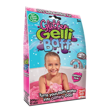 Magiczny proszek do kąpieli Gelli Baff różowy, Zimply Kids