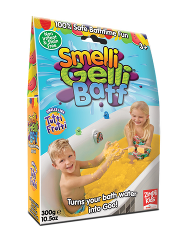 Magiczny proszek do kąpieli Smelli Gelli Baff, Tutti Frutti, Zimply Kids