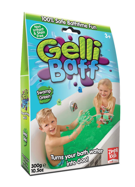 Magiczny proszek do kąpieli Gelli Baff zielony, Zimply Kids
