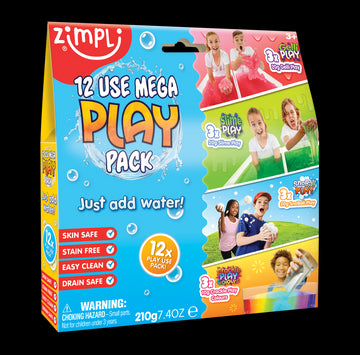 Zestaw magicznych proszków do wody Mega Play Pack, Zimply Kids